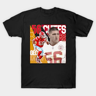 Vintage George Karlaftis Football Retro T-Shirt